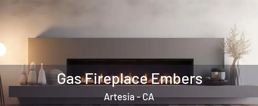 Gas Fireplace Embers Artesia - CA