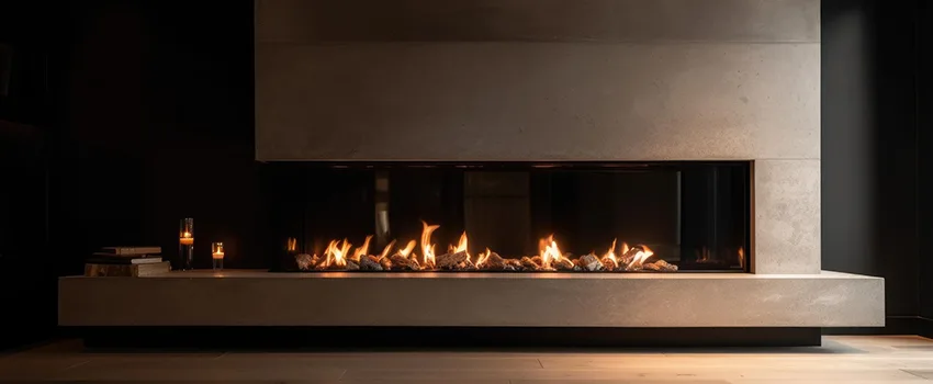 Gas Fireplace Ember Bed Design Services in Artesia, California