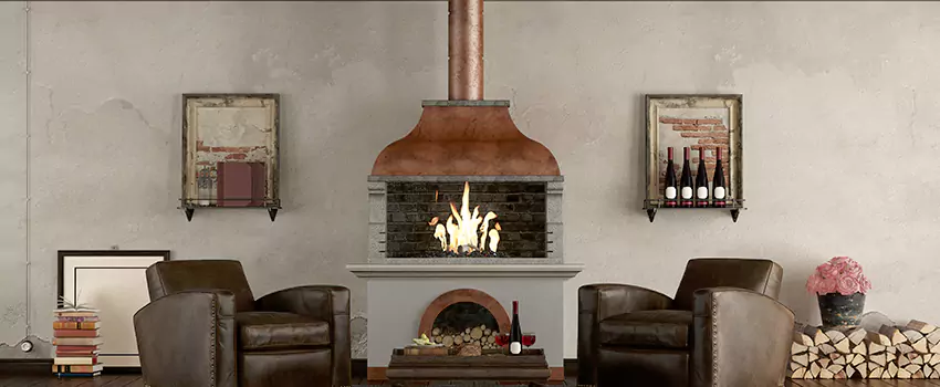 Thelin Hearth Products Providence Pellet Insert Fireplace Installation in Artesia, CA