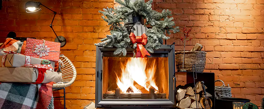 Travis Industries Linear Gas Fireplace Installation in Artesia, California