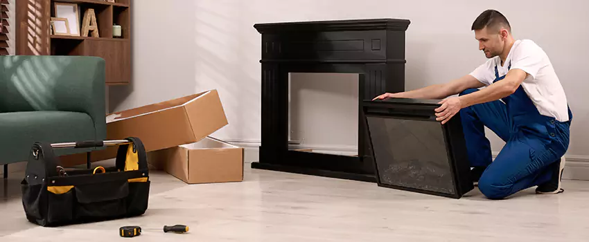 Old Rusted Metal Fireplace Repair And Replacement in Artesia, CA